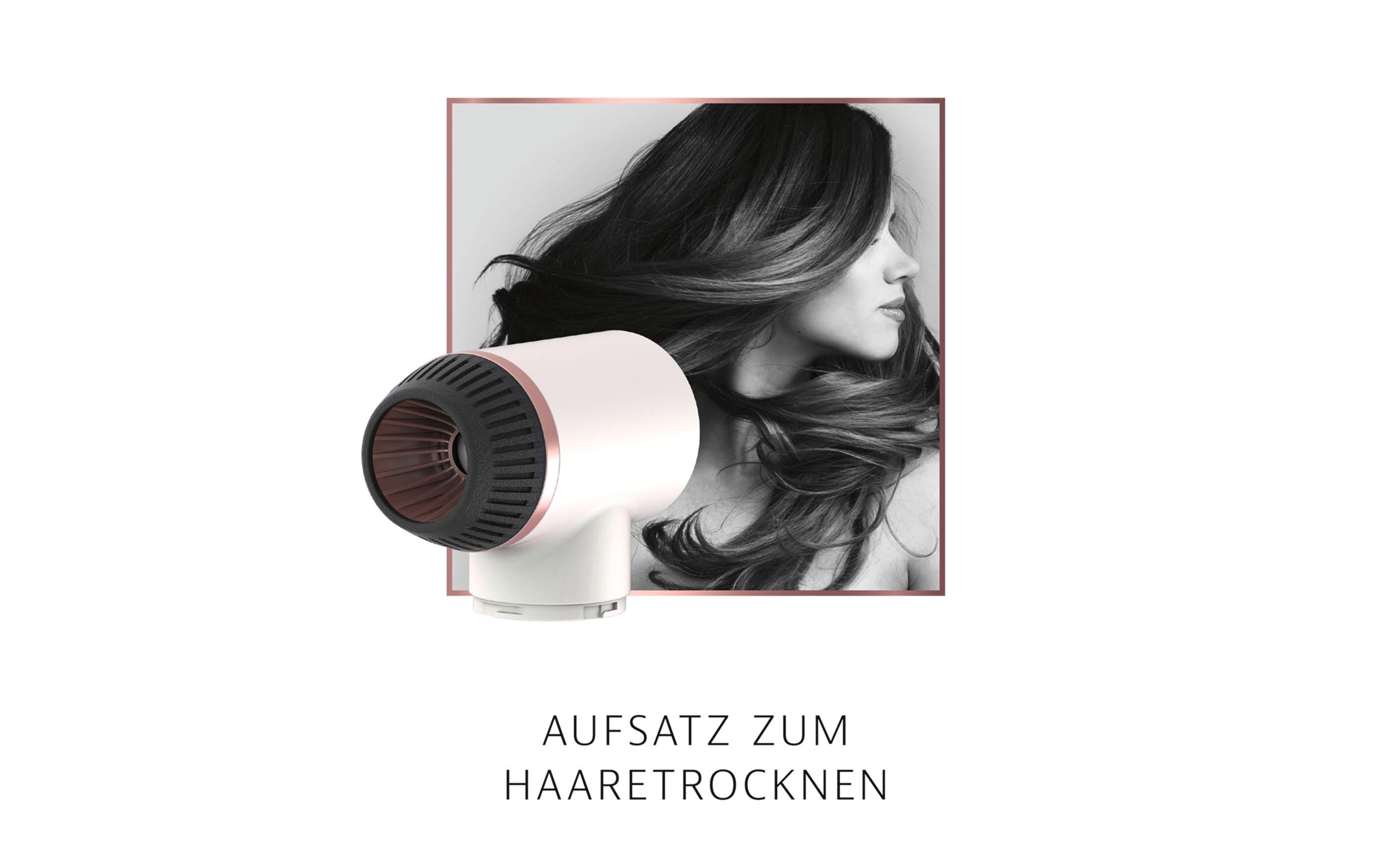 Multistyler Haartrockner mit 8 Aufsätzen, AnthrazitMultifunktions Föhn