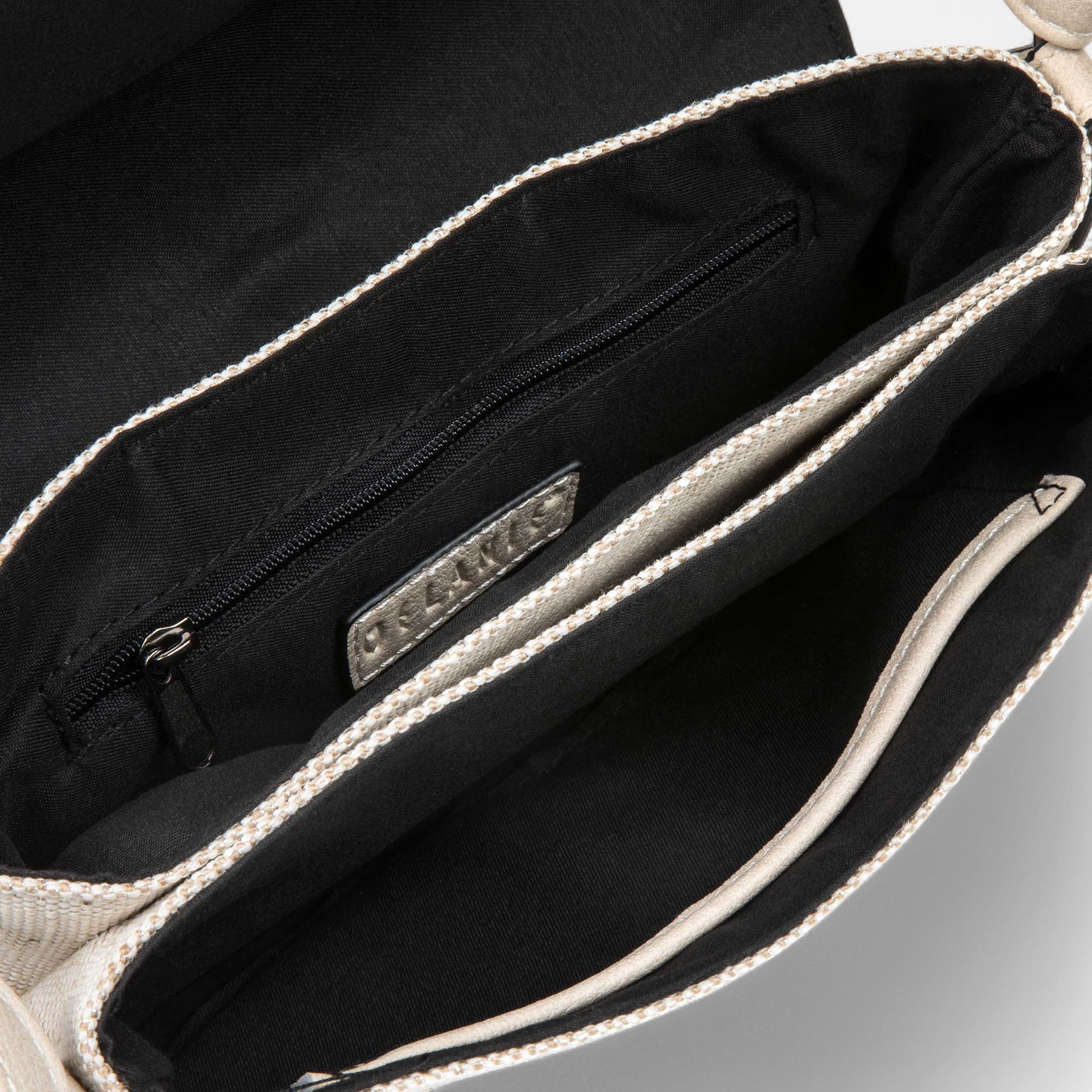 Sac bandoulière argent