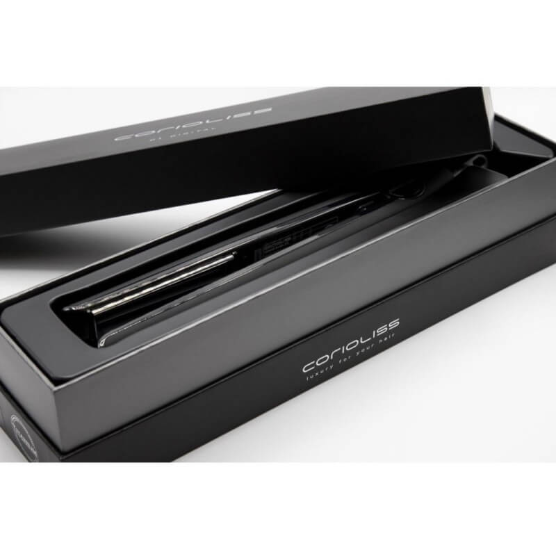 Lisseur C1 digital black soft touch Chrome Corioliss