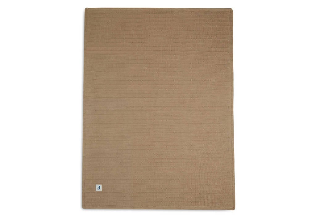 Heerlijke dekenwiegdeken Velvet Pure Knit Biscuit