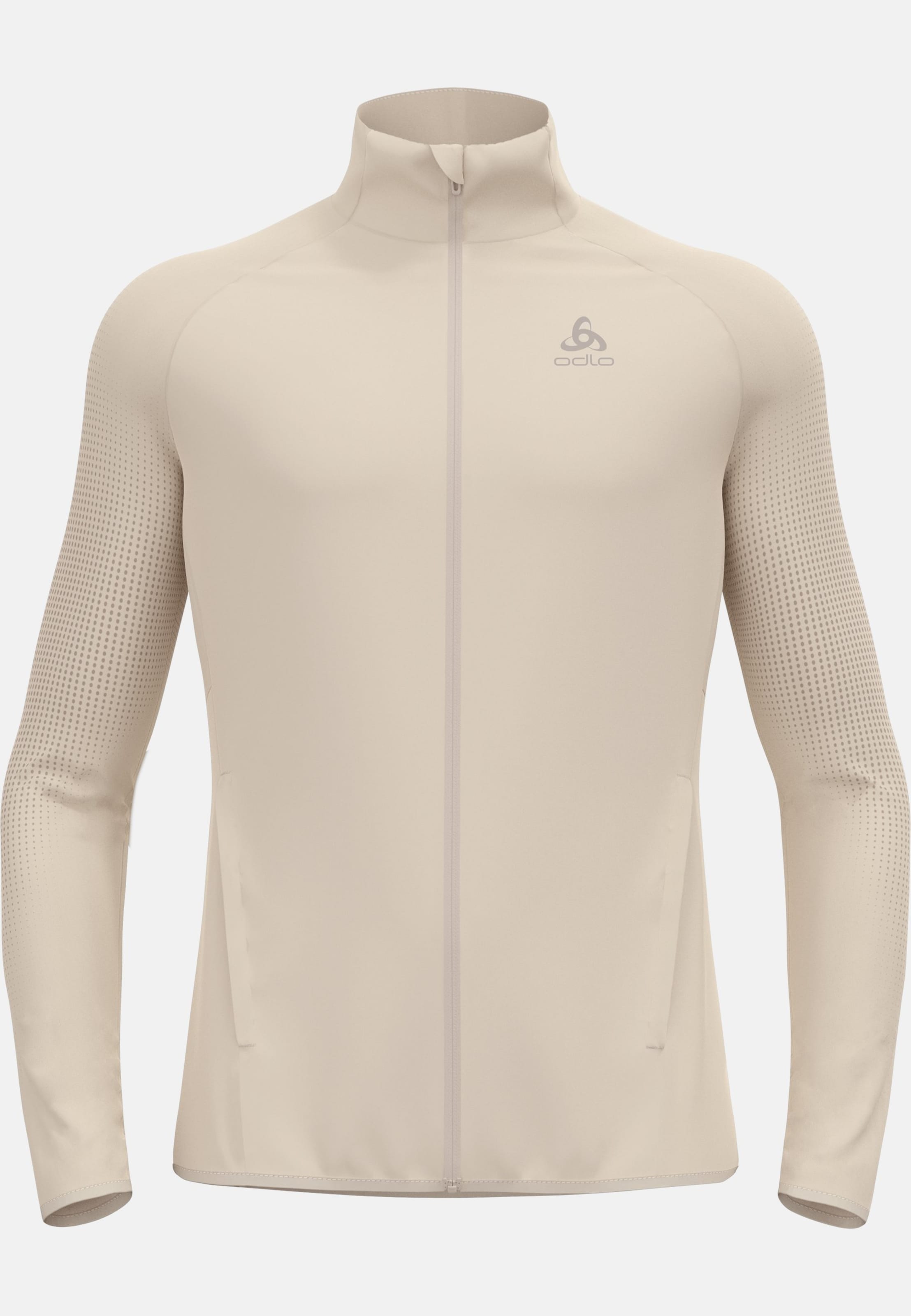 Zeroweight Warm Hybrid-Laufjacke 2.0 in silver cloud
