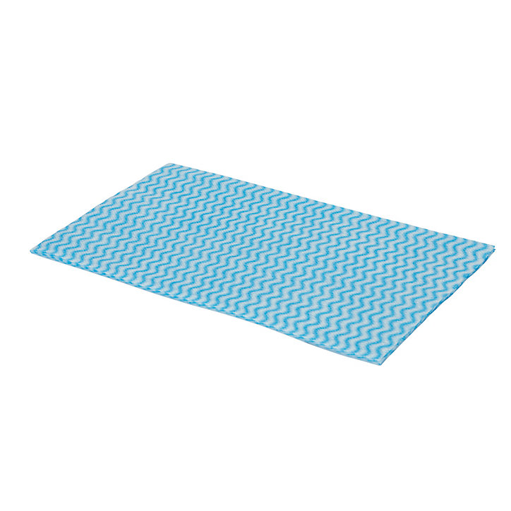 Lot 5 chiffons multi-usages 5 x 80 cm bleu
