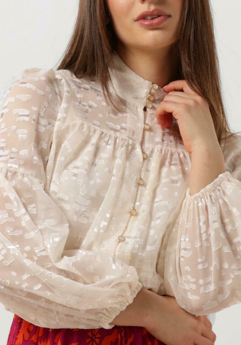 STUDIO AMAYA witte studio amaya blouse liv