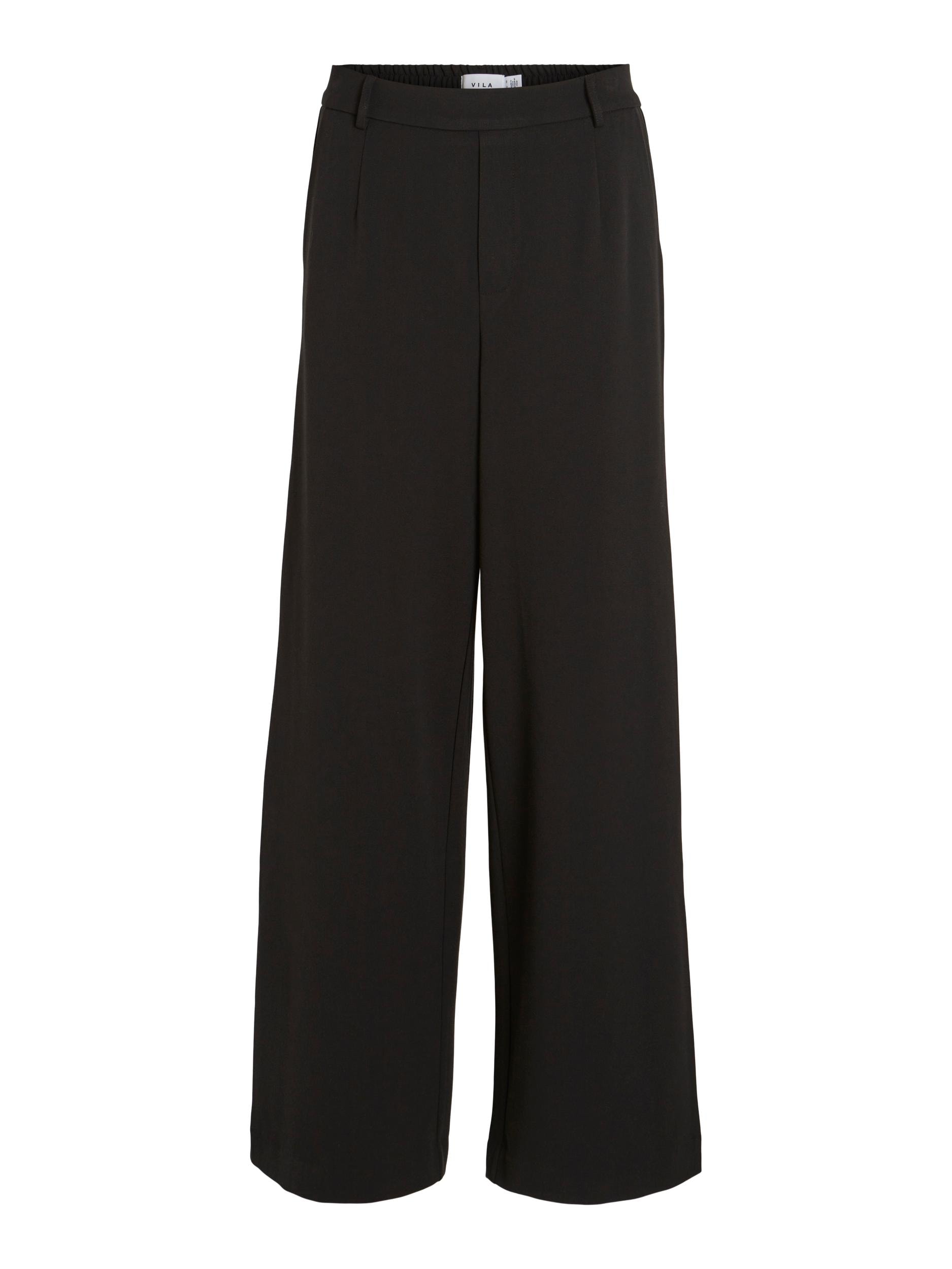 Vila Anzughose »VIVARONE HW WIDE PANT - NOOS«  Materialmix, slim fit