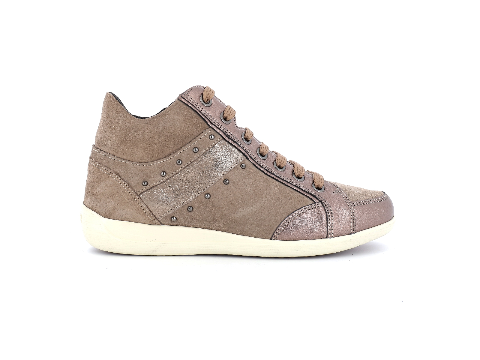 Geox-D MYRIA-D0468G Matières combinées Taupe