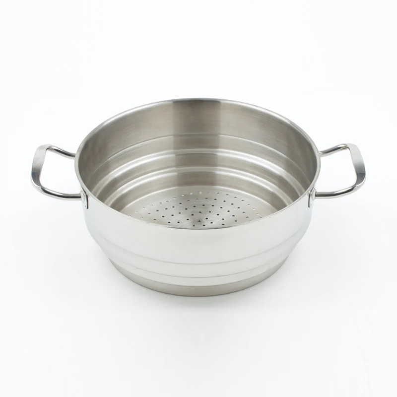 Panier vapeur inox 22 à 26 cm Silampos