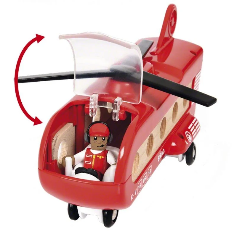 BRIO - Fragt Transport Helikopter (33886)