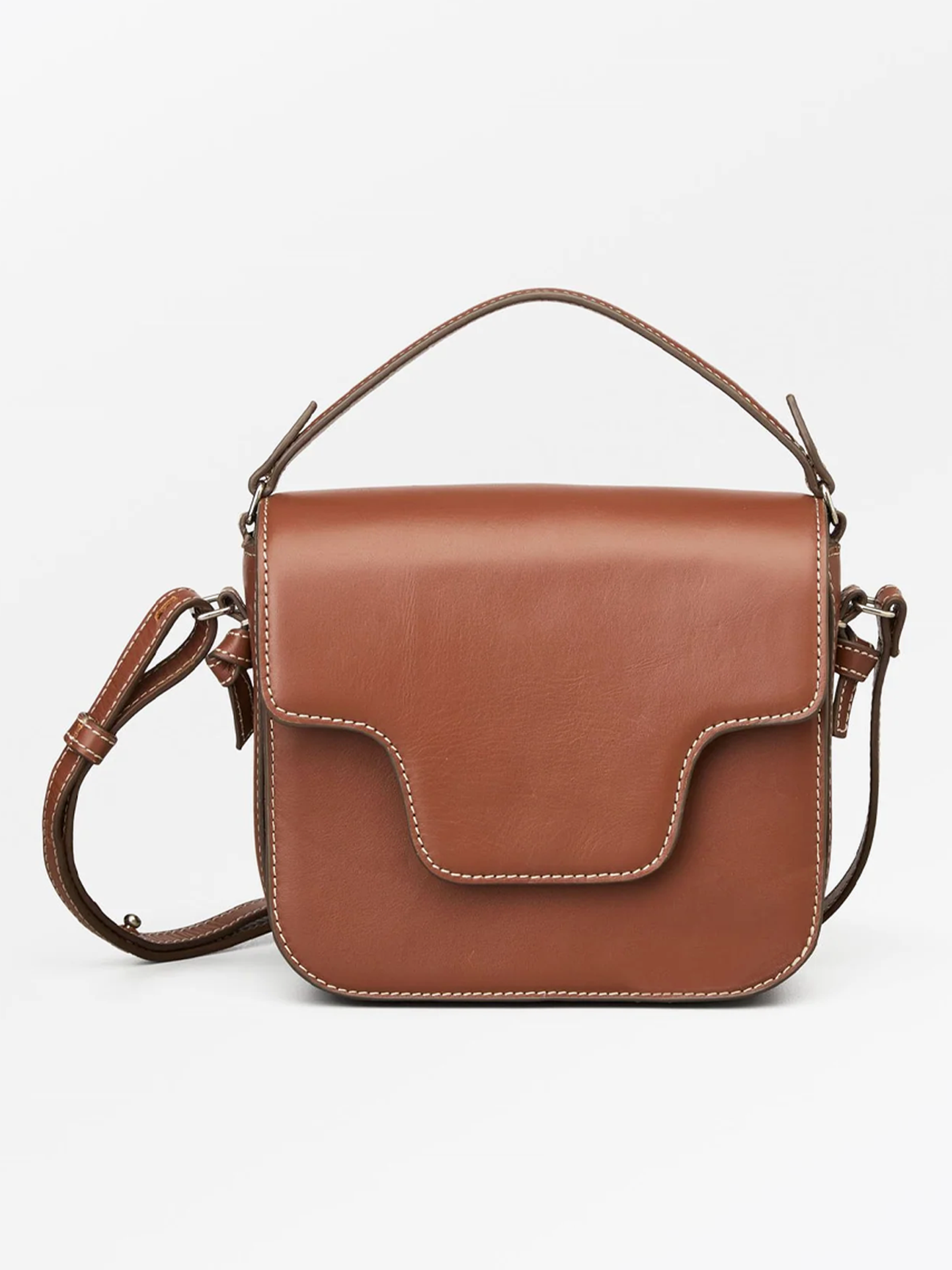 Glossy Cow Iris Bag