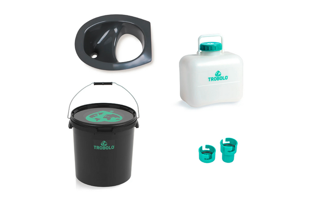 TROBOLO Do it yourself Set 4 teilig für den Eigenbau der Trenntoilette