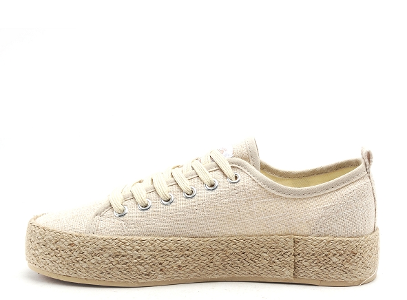 Pitas basses femme ada  linen beige