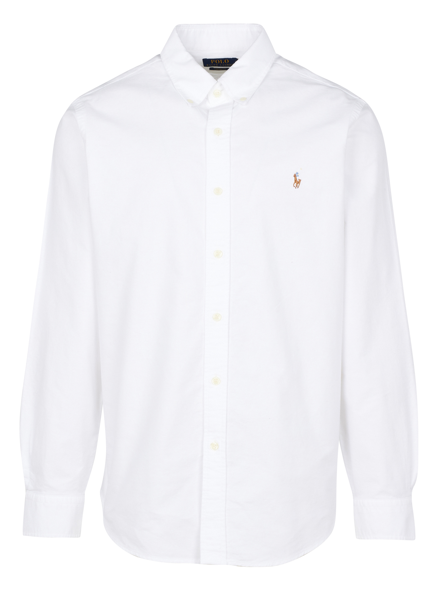 Chemise col américain en coton | Blanc