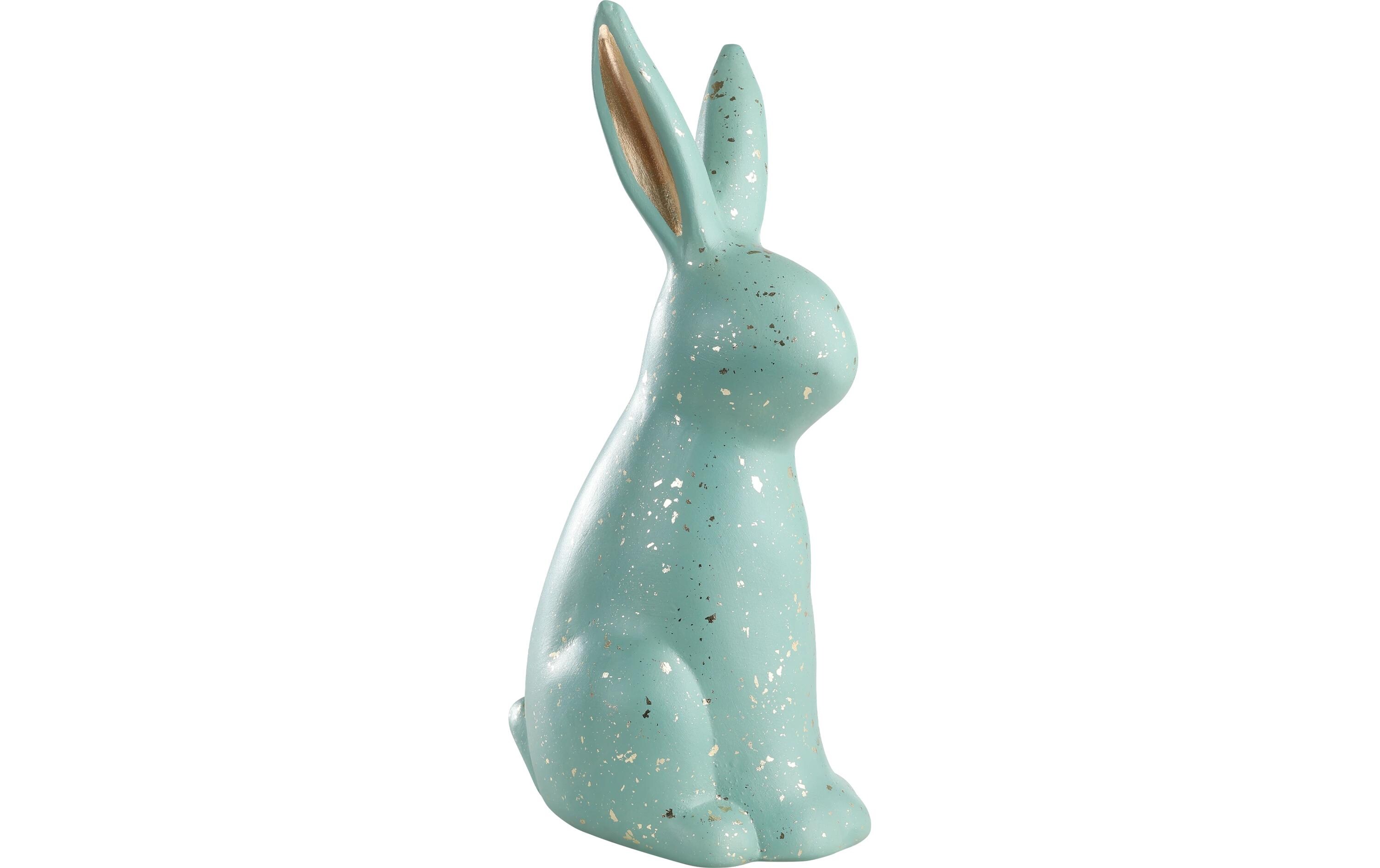 Dekofigur Hase Saidane 24.5 cm, SalbeigrünHasenfigur