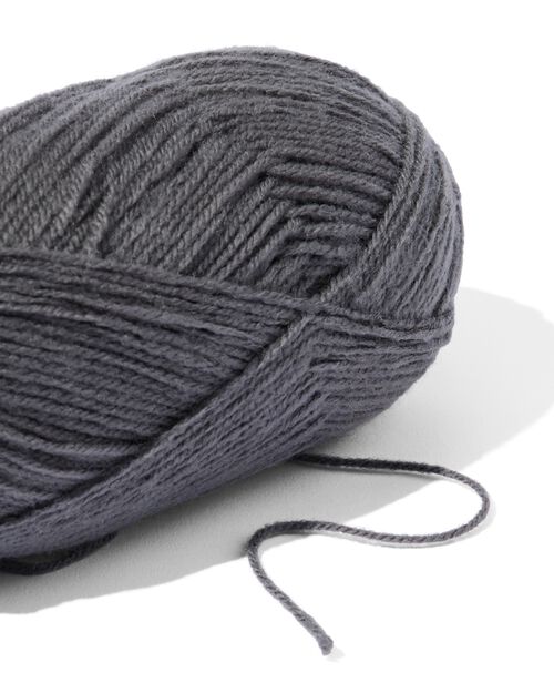 fil acrylique gris 100g 250m