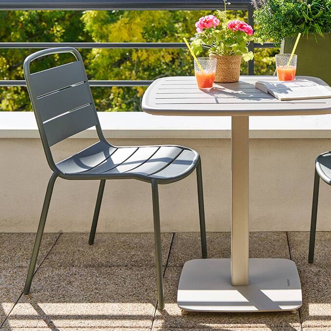 Chaise de jardin ALEGORIA Vert laurier