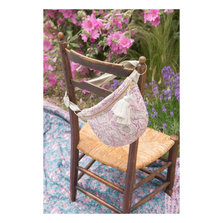 Louise Misha Sac Banane Matelassé Gaby Garden Coton Bio - Collection Femme | Rose