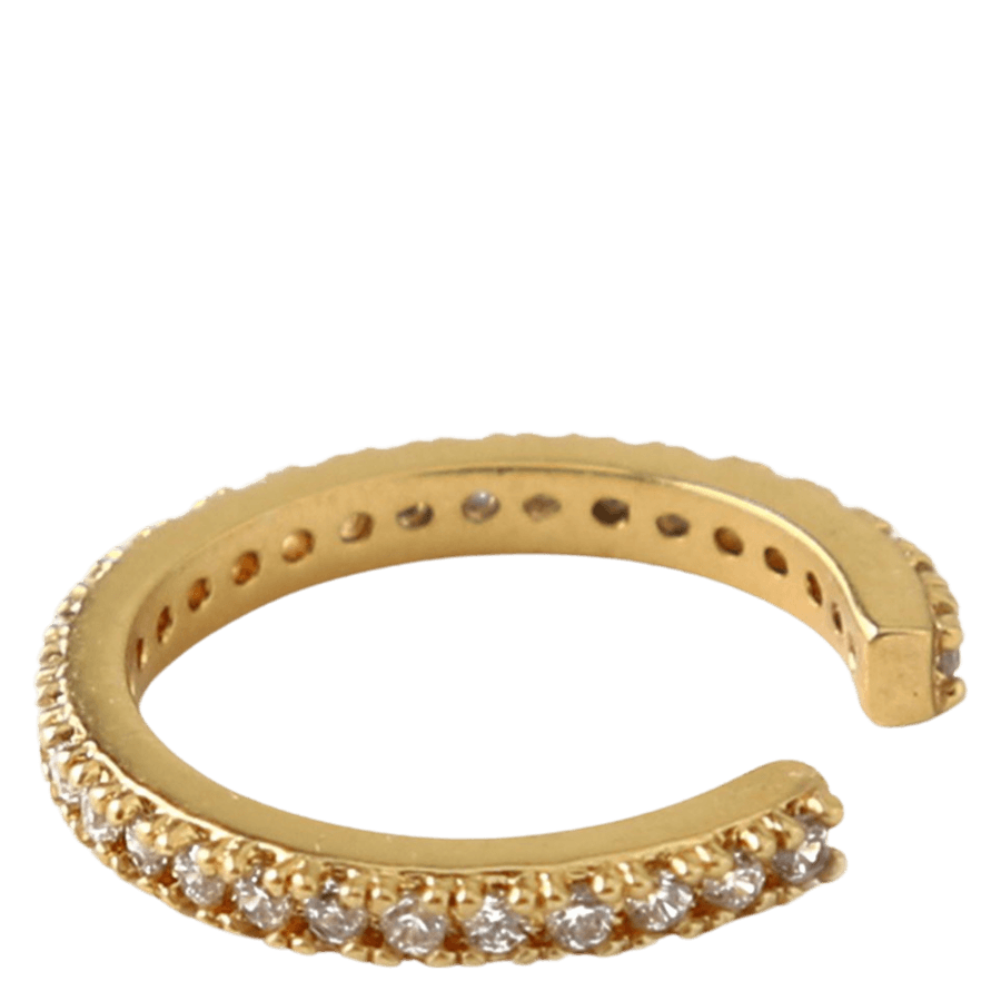 Orelia Jewellery Fine Pave Single Ear Cuff