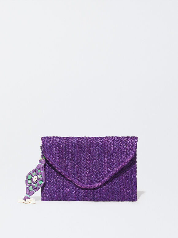 Bolsa Badolera De Yute - Violeta