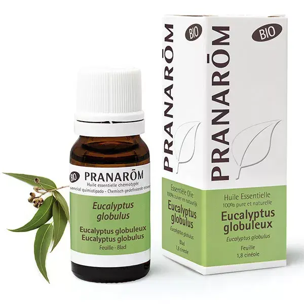 Óleo Essencial Globular de Eucalipto Orgânico Pranarom 10ml