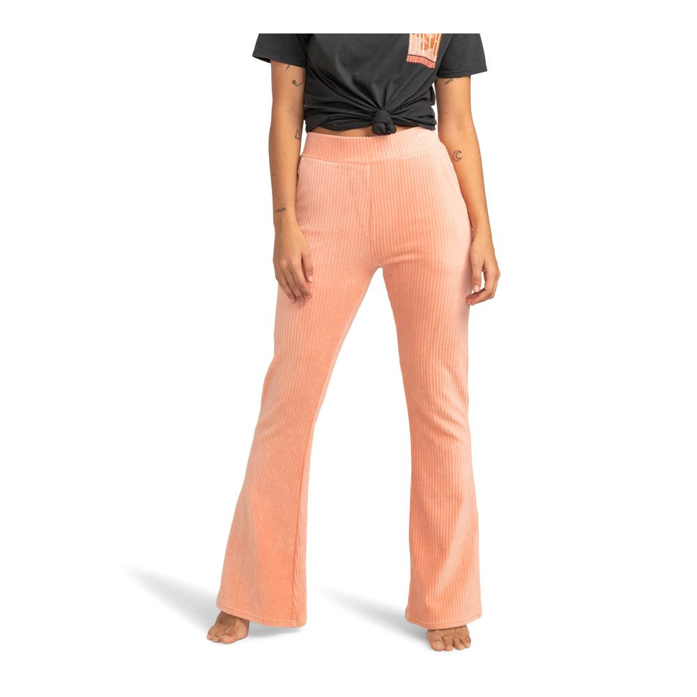 Billabong HIT A CORD FLAR - Pantalon Femme stone rose