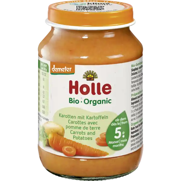 Karotten mit Kartoffeln ab dem 5. Monat