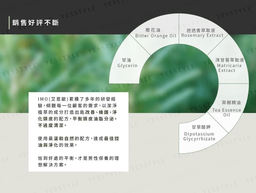 IMO - Botanische shampoo