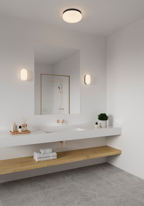 Nordlux Foam oval væglampe