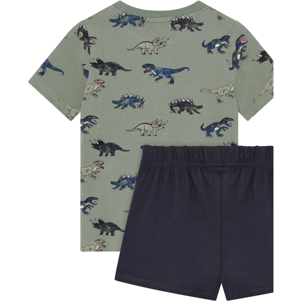 Køb Minymo Lily Pad T-Shirt+Short Sæt Aop