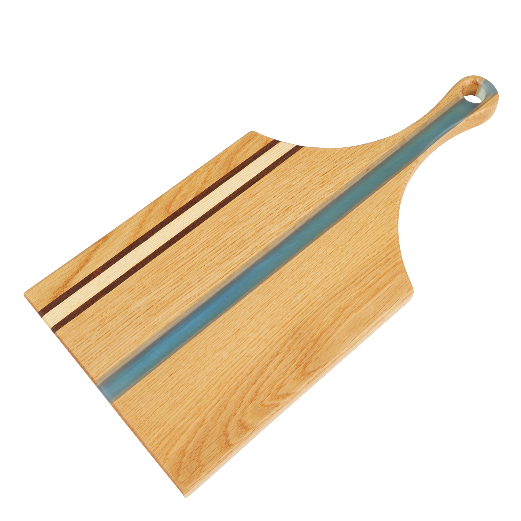 Planche à découper en bois et résine | Multicolore