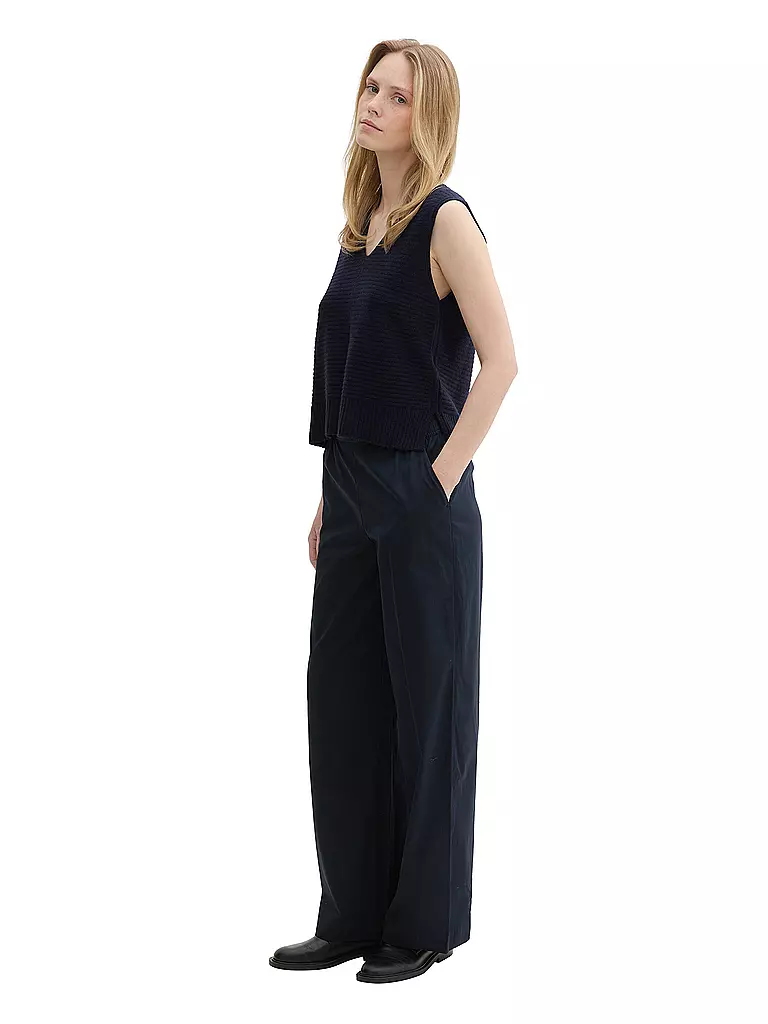 TOM TAILOR Pullunder blau