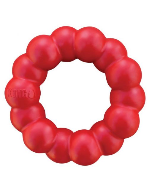 Kong Ring - Hondenspeelgoed - Rood Medium\/Large