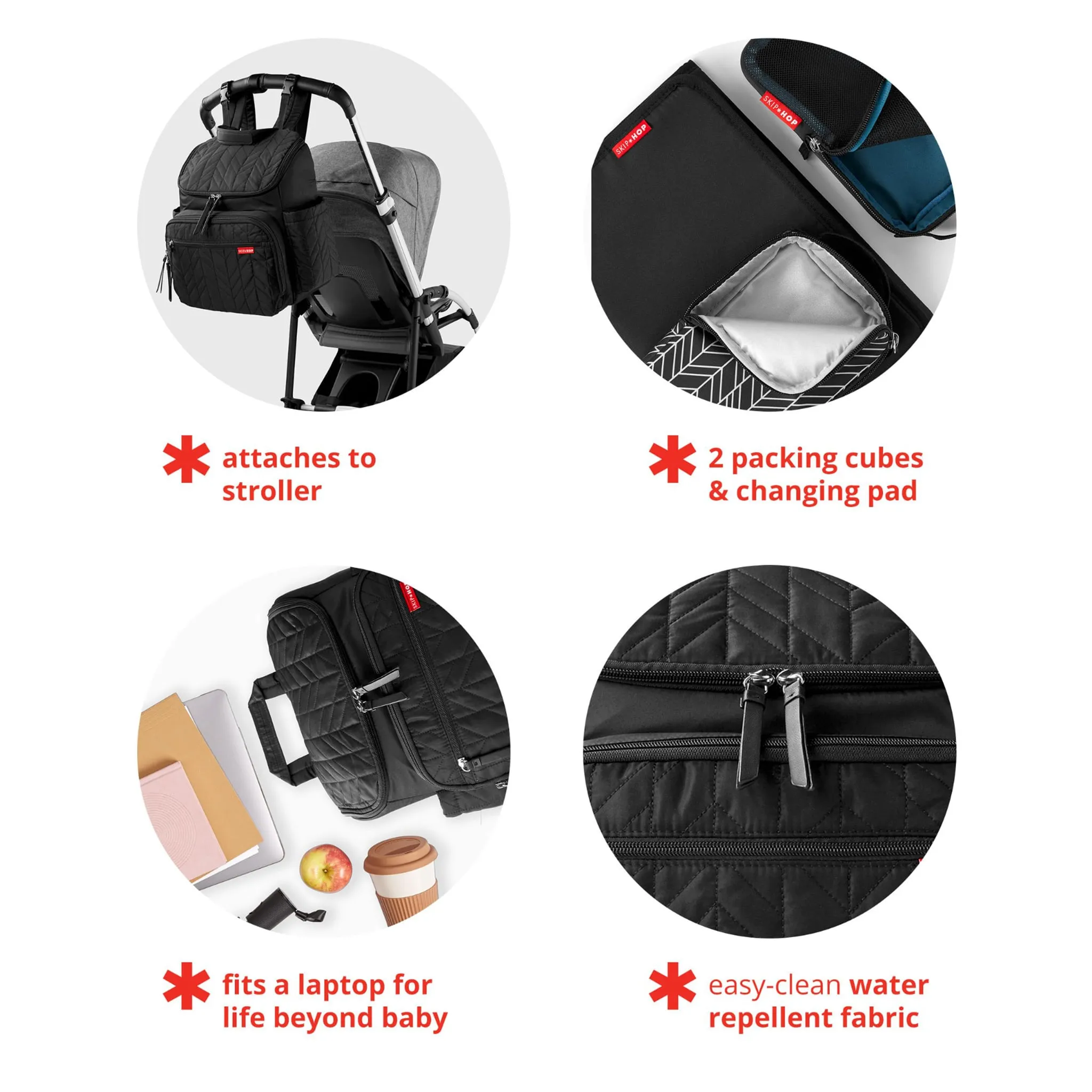 Skip Hop Sac à Couches Forma - Noir