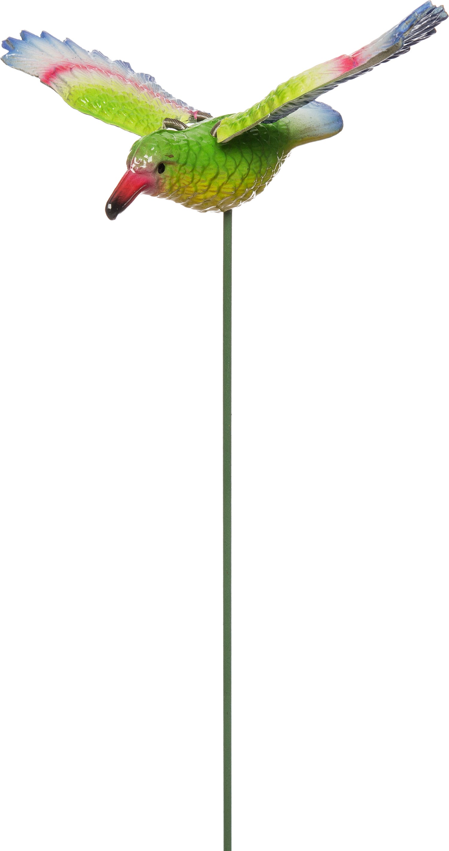 Intratuin tuinsteker vogel groen 7,5 x 12 x 36,5 cm