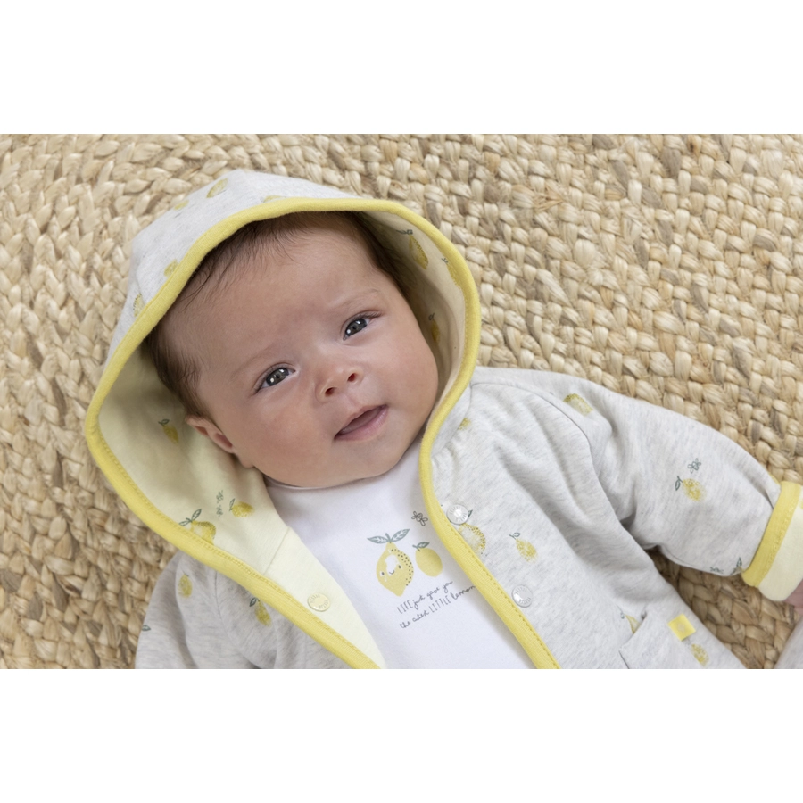 Feetje Wendejacke Lemons Grau Melange