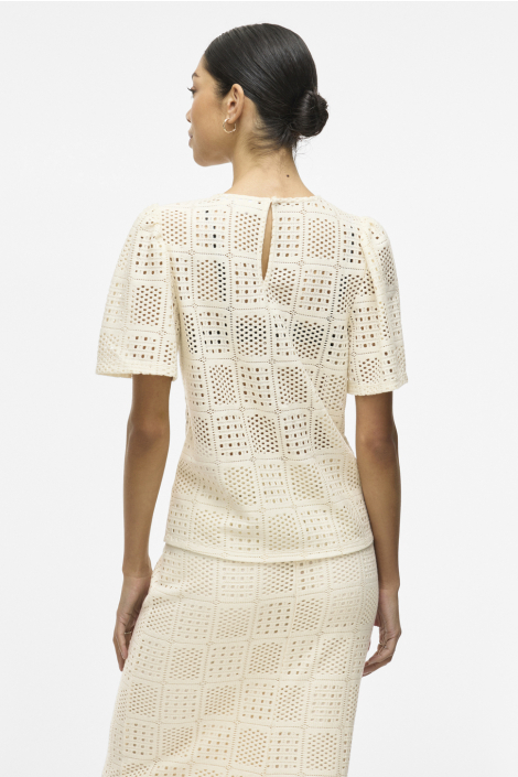 Vila beige dames t-shirt