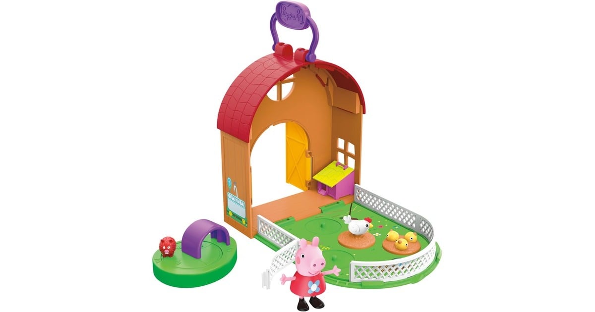 HasbroPeppa Pig Peppa's Kinderboerderij Plezier Speelfiguur