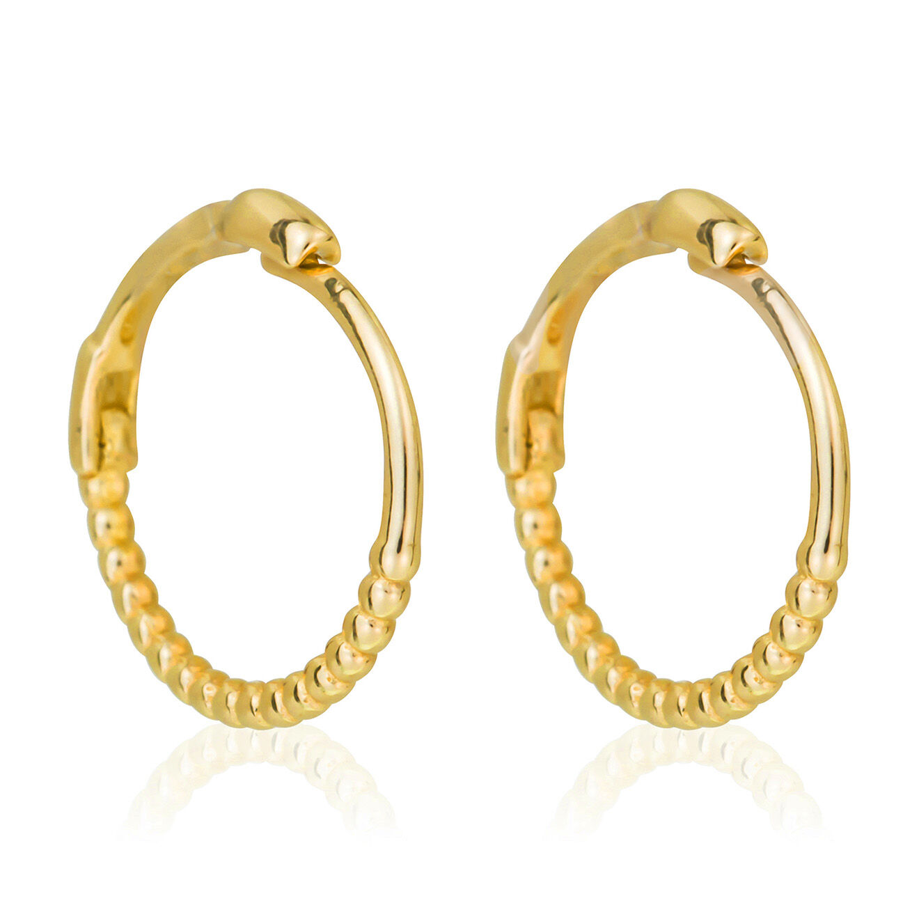 Instant d'Or Boucles d'oreilles Tendresse or jaune
