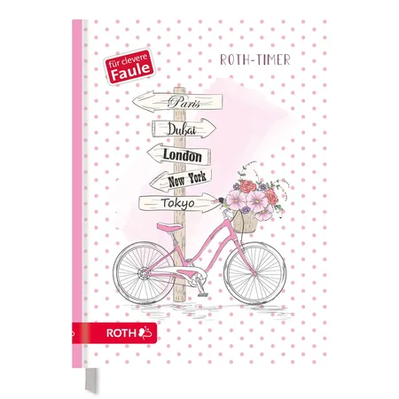 Roth Timer für clevere Faule Sweet Bicycle, DIN A5