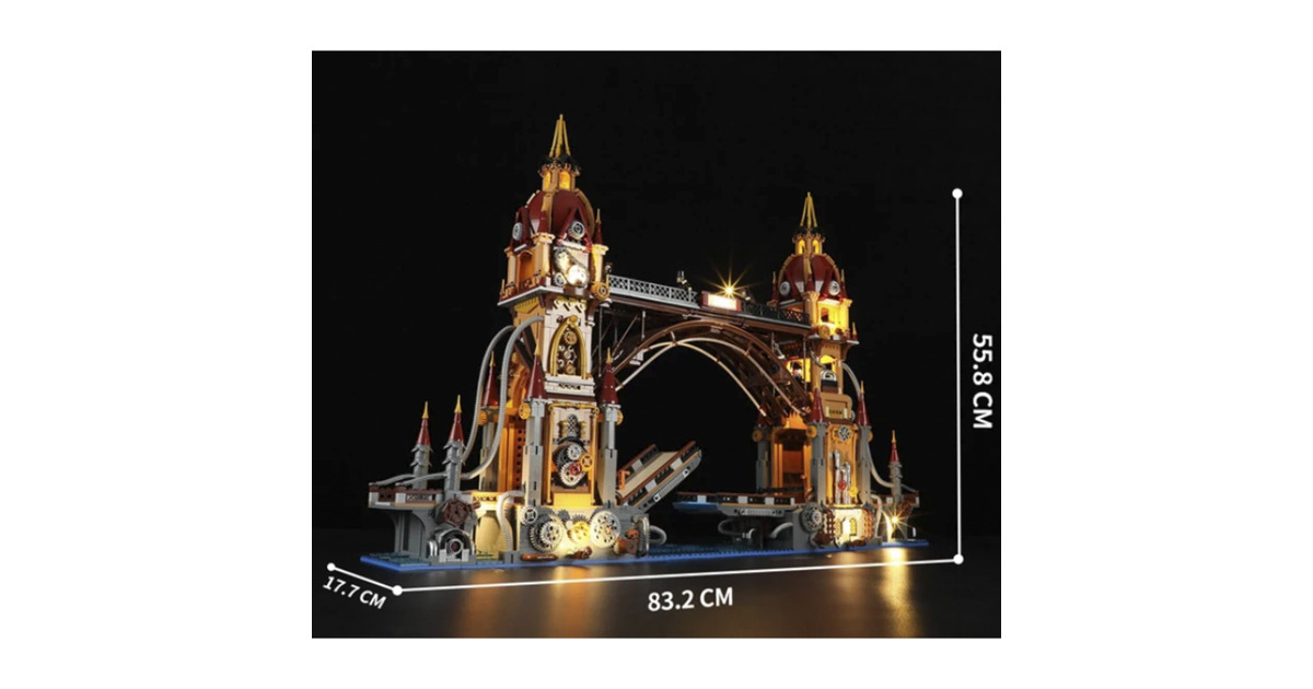 LumibricksSteampunk World - Steampunk City bridge Constructiespeelgoed  (F9047)