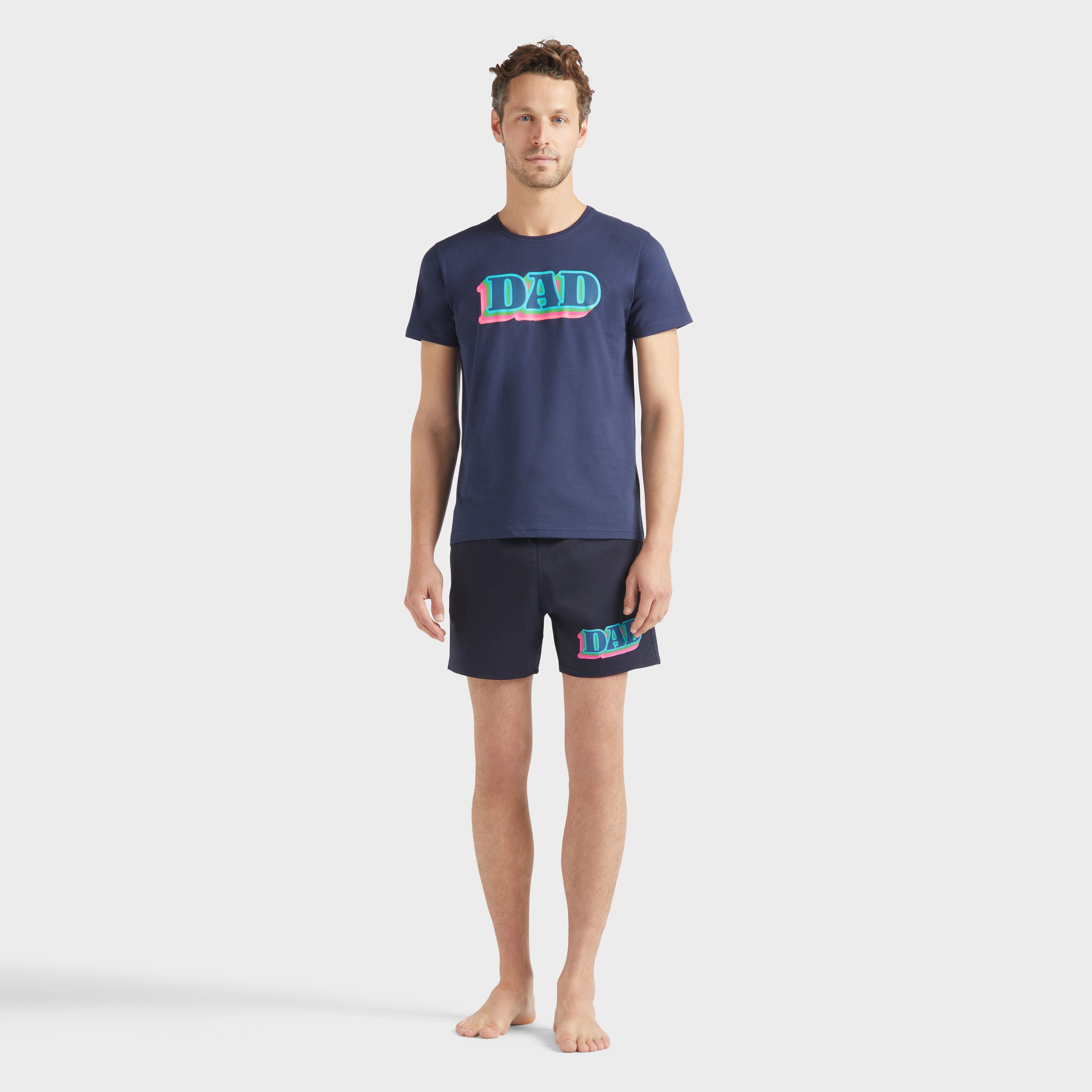 T-shirt en coton organique homme Dad and Son