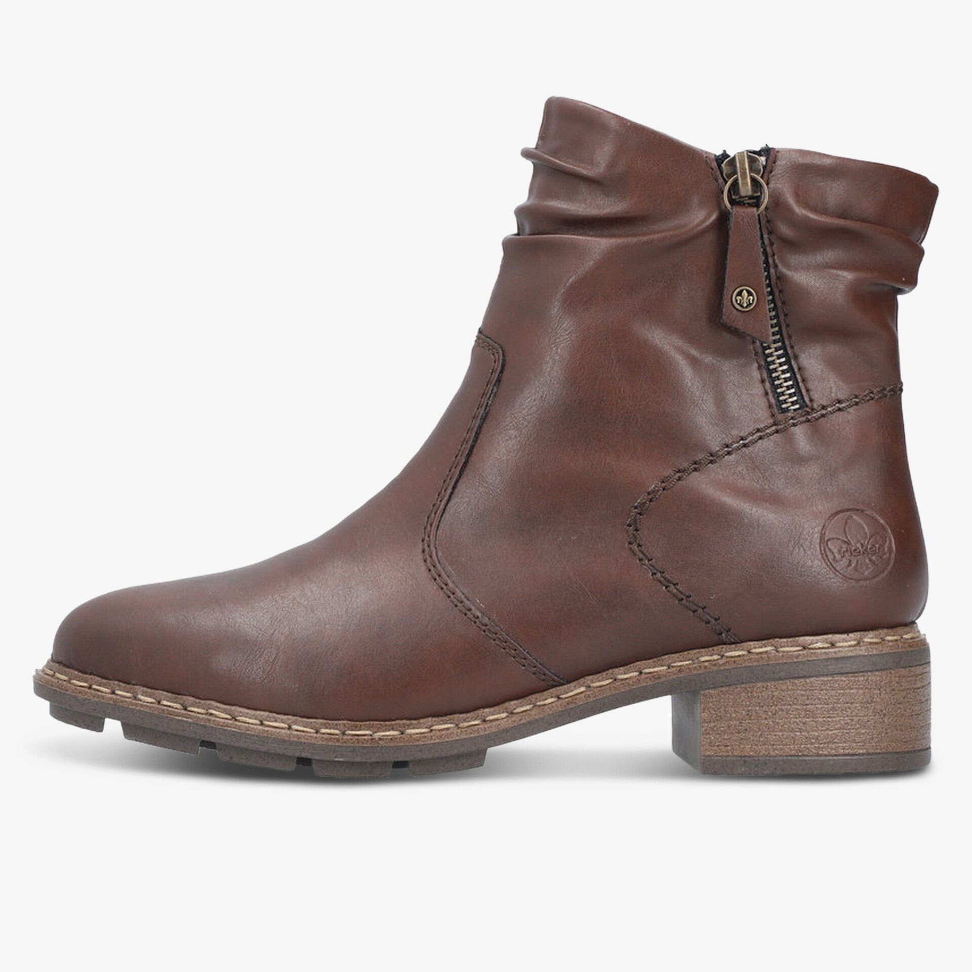 rieker Damen Klassische Stiefeletten braun