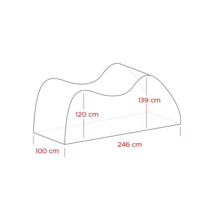 Housse moto DXR SCUDO - Taille Gold 2XL Universel - Noir