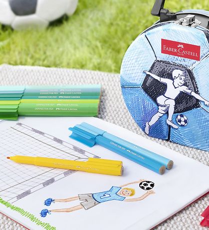 Faber-Castell Tuschen - Verbinder - 33 st. - Fußball
