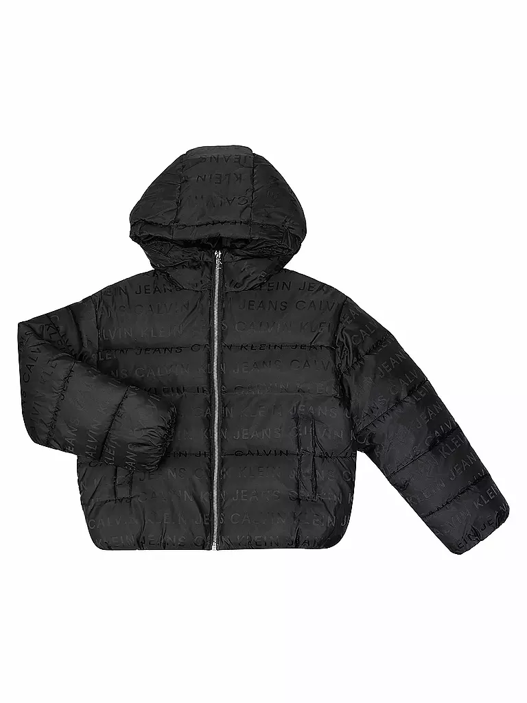 CALVIN KLEIN JEANS Mädchen Jacke schwarz