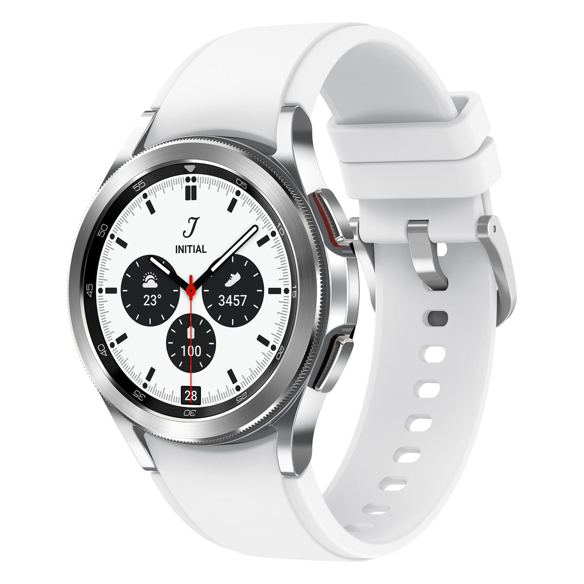 Smartwatch Samsung Galaxy Watch4 Classic Plateado Ø 42 mm