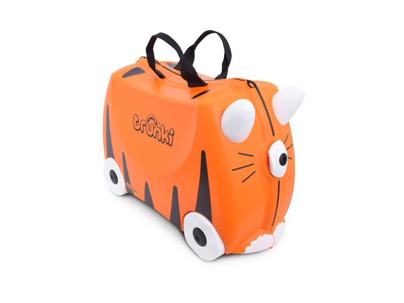 Trunki Reisetrolley Tiger Tipu Orange Reisekoffer für Kinder