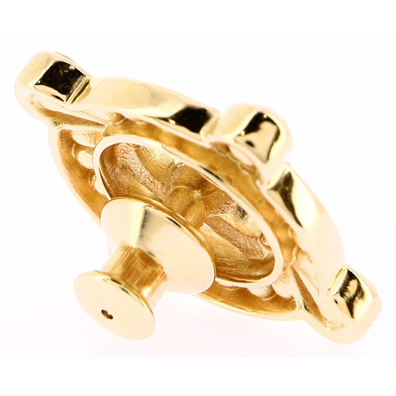 Chanel Broche en Laiton & Strass dorée - Parfait état
