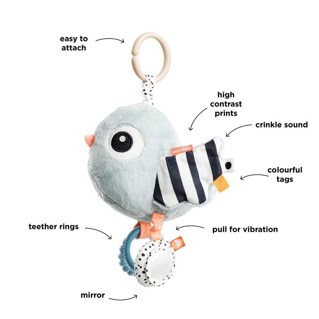 Activity sensory toy Birdee Blue