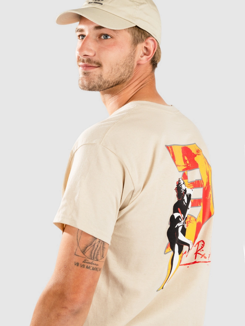 Primitive Illusion Dirty P T-Shirt cream