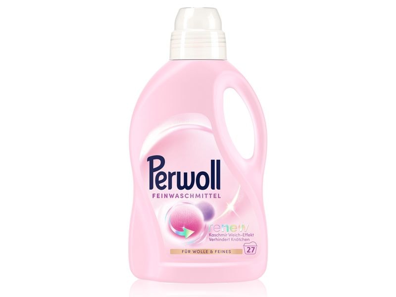 Perwoll Flüssigwaschmittel Wool & Delicates 1.35 l Feinwaschmittel für Wolle und Feines