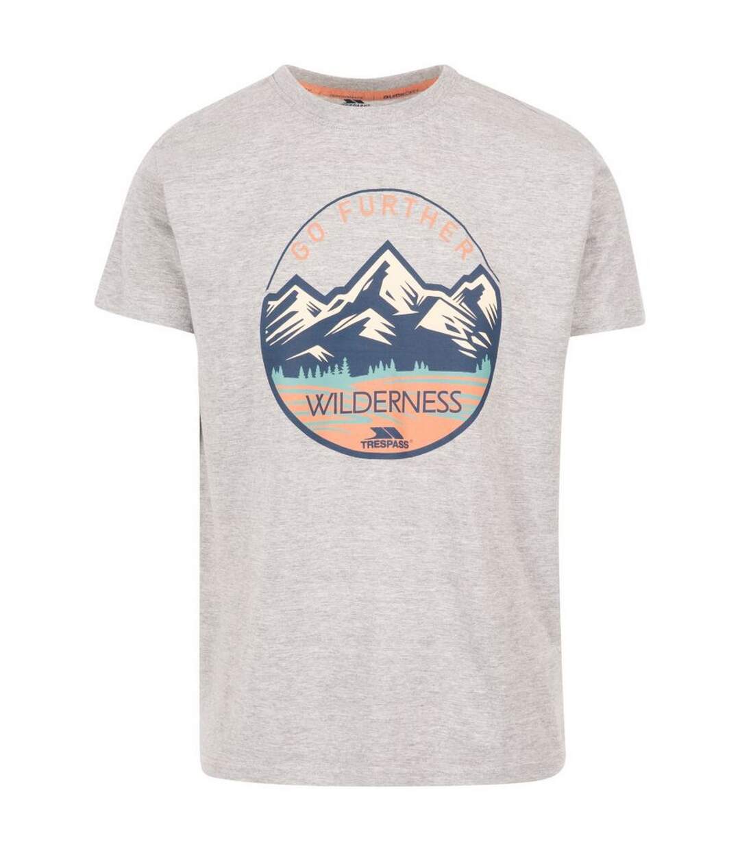 Trespass - T-shirt LAGOON - Homme (Gris chiné) - UTTP5839